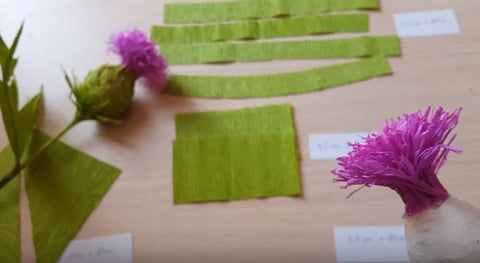 how-to-make-paper-thistle-flowers-preparation-step-1